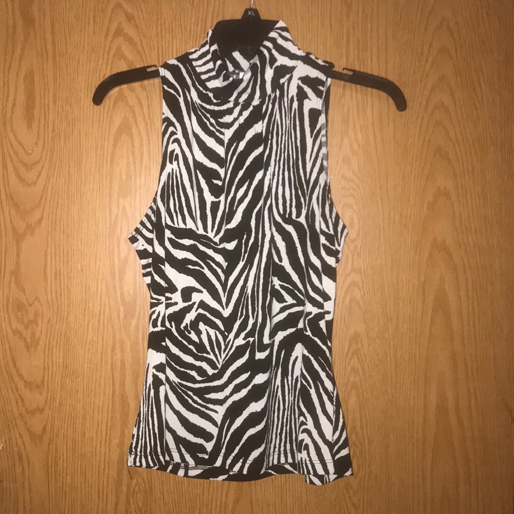 KC Stevens Sleeveless Turtleneck Women’s Sz M